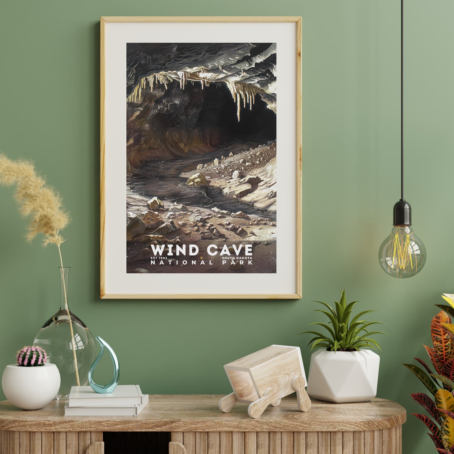 Wind Cave National Park Poster | S17