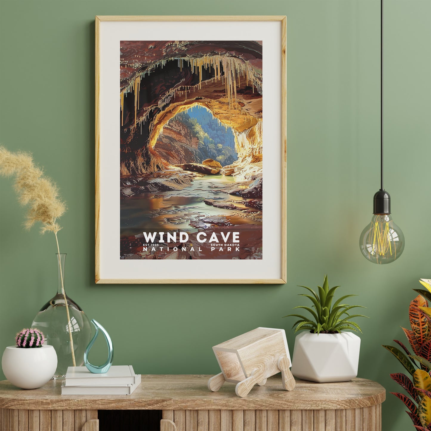 Wind Cave National Park Poster | S18