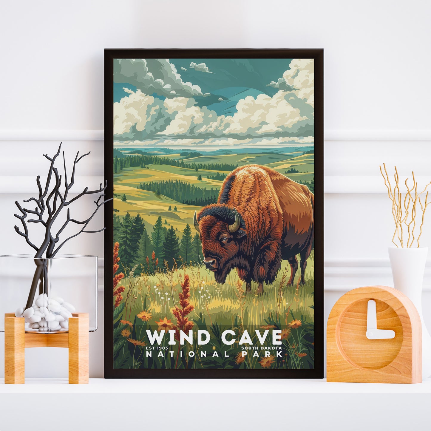 Wind Cave National Park Poster | S11