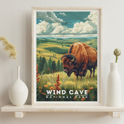 Wind Cave National Park Poster | S11