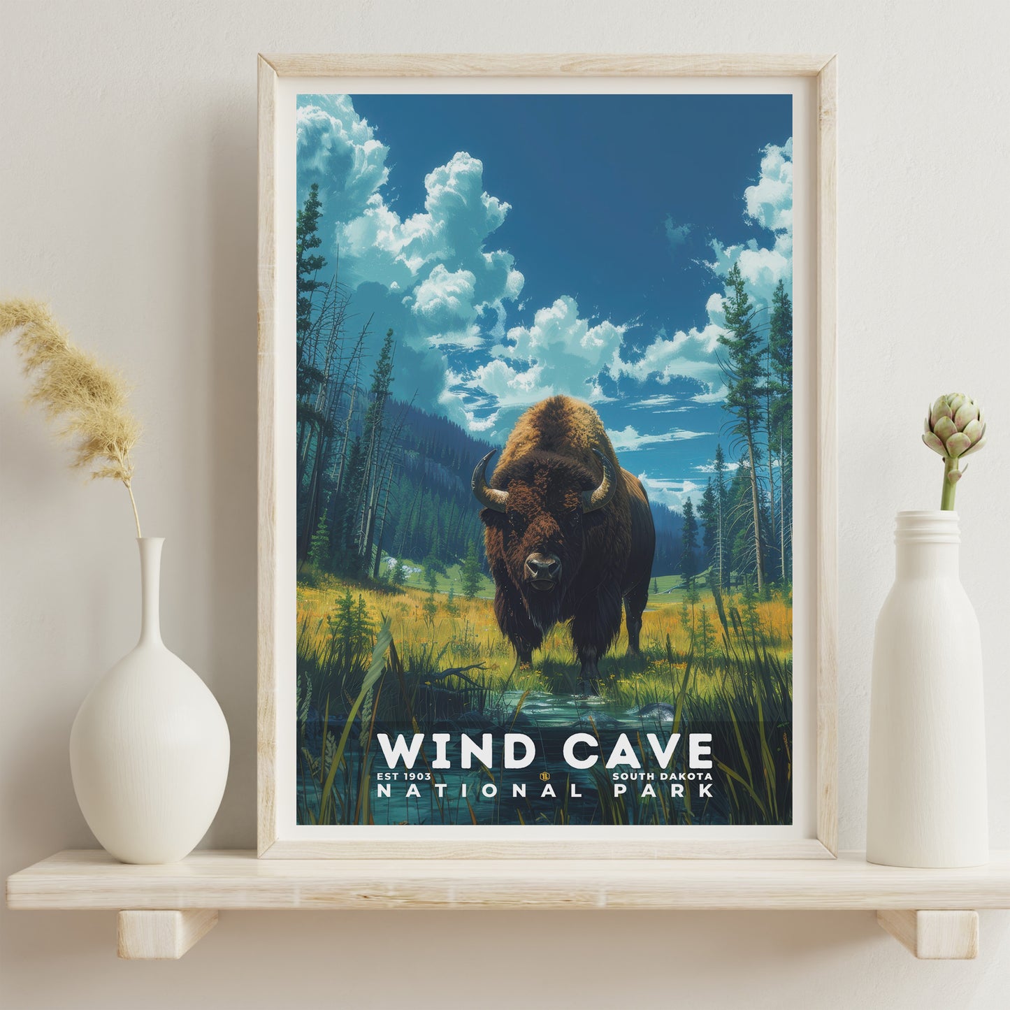 Wind Cave National Park Poster | S13