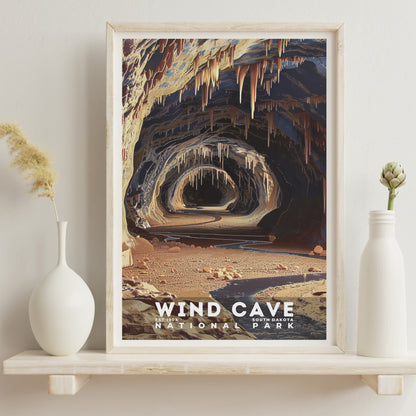 Wind Cave National Park Poster | S19