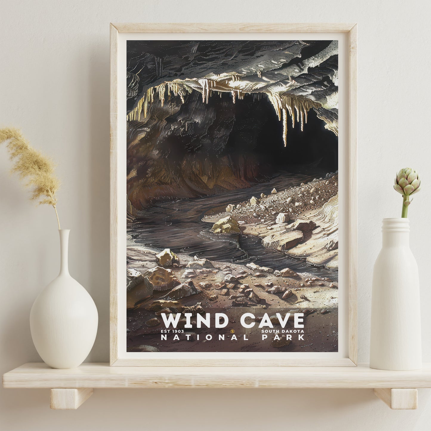 Wind Cave National Park Poster | S17