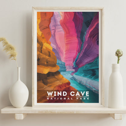 Wind Cave National Park Poster | S20