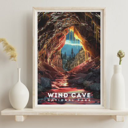 Wind Cave National Park Poster | S16