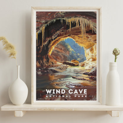 Wind Cave National Park Poster | S18