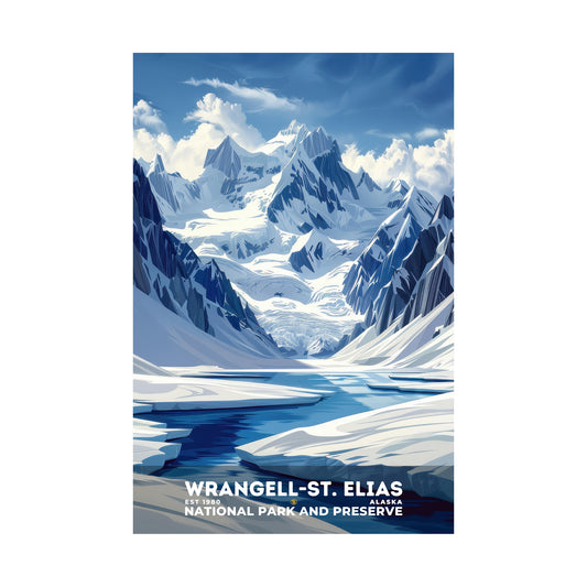 Wrangell-St. Elias National Park Poster | S11