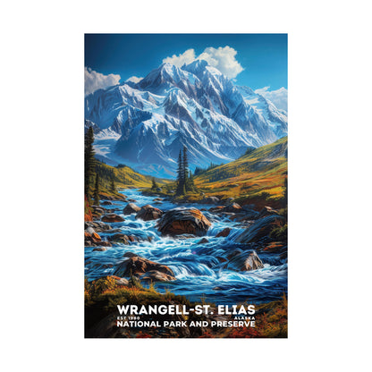 Wrangell-St. Elias National Park Poster | S16