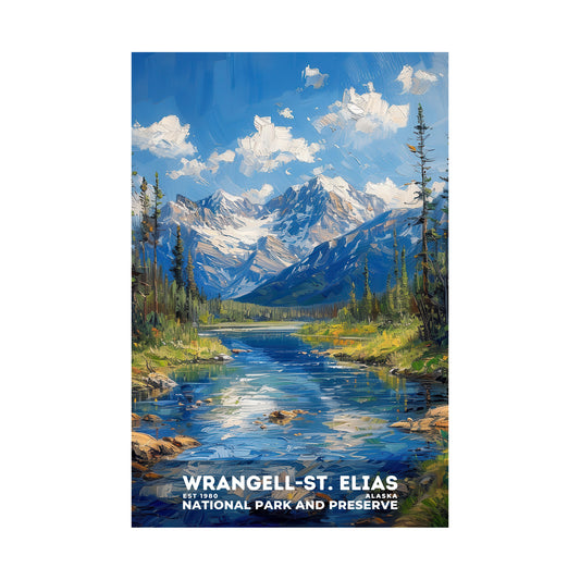 Wrangell-St. Elias National Park Poster | S14
