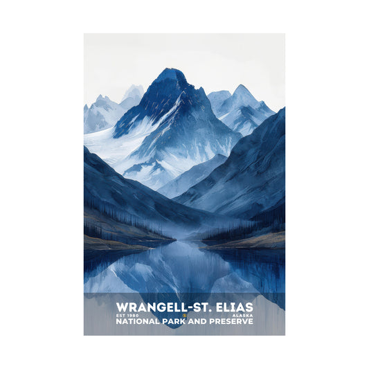 Wrangell-St. Elias National Park Poster | S20