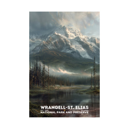 Wrangell-St. Elias National Park Poster | S12