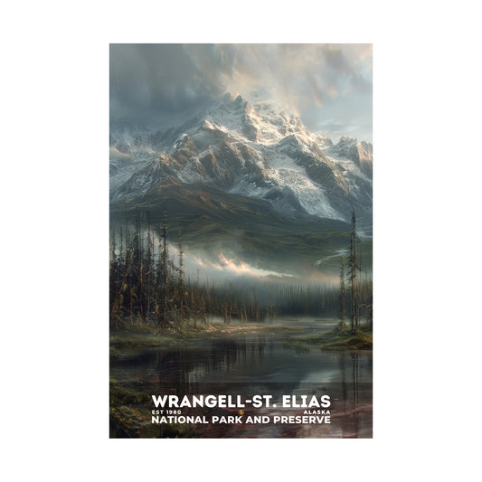 Wrangell-St. Elias National Park Poster | S12