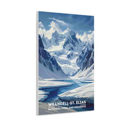 Wrangell-St. Elias National Park Poster | S11