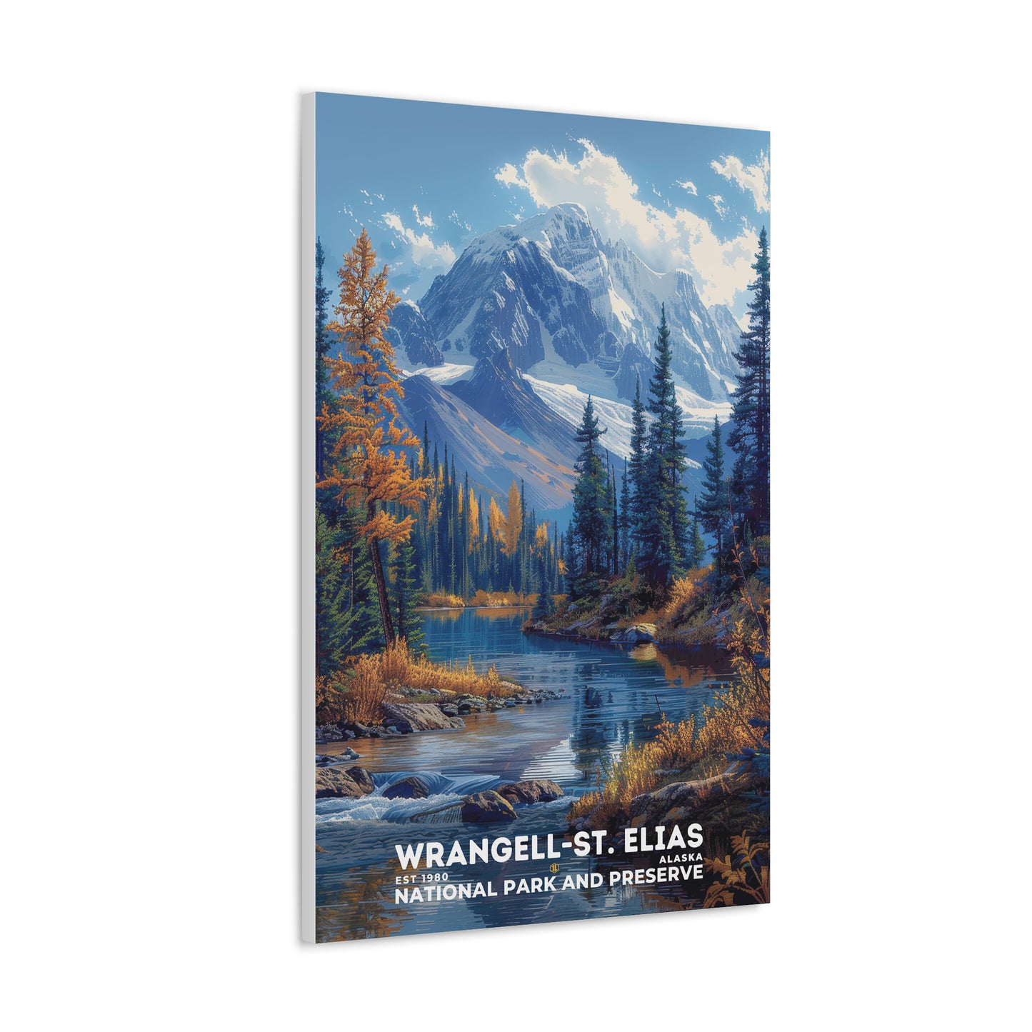 Wrangell-St. Elias National Park Poster | S18