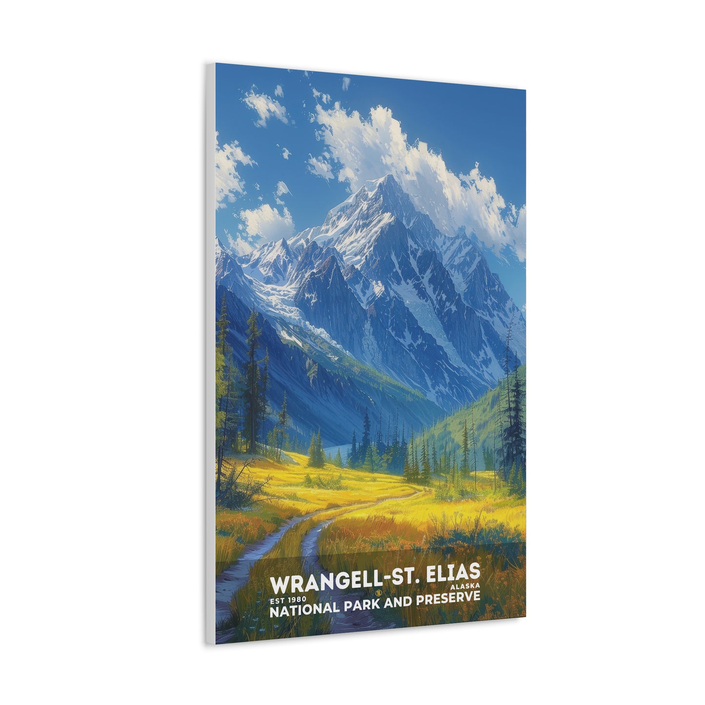 Wrangell-St. Elias National Park Poster | S13