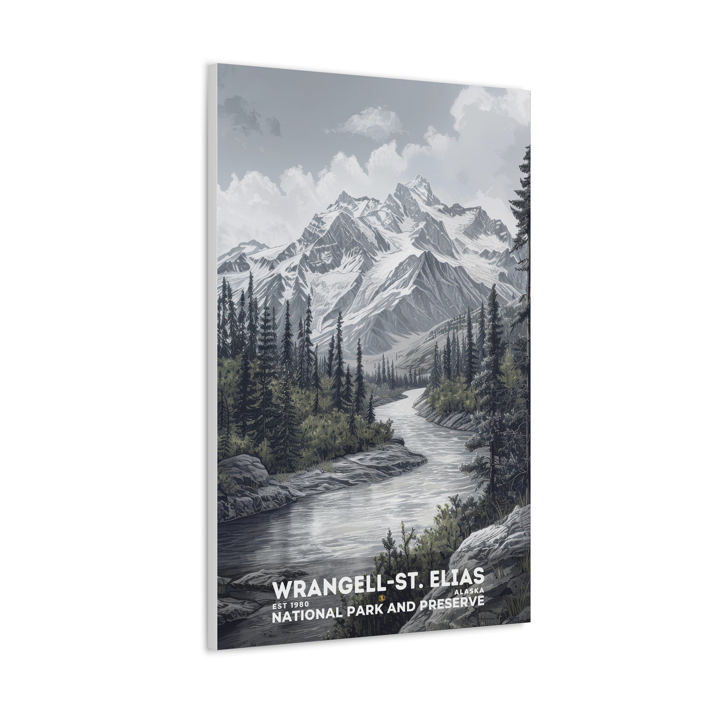 Wrangell-St. Elias National Park Poster | S17