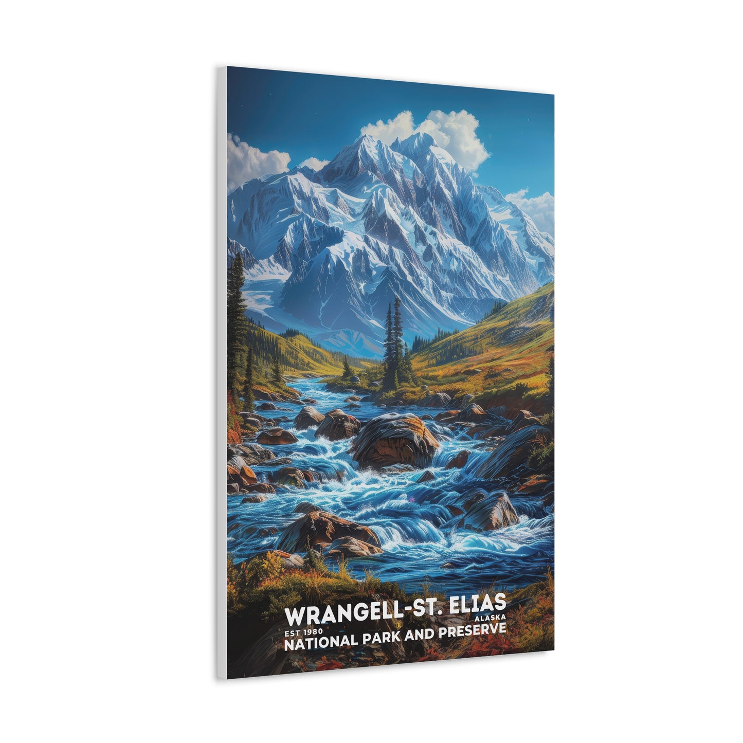 Wrangell-St. Elias National Park Poster | S16