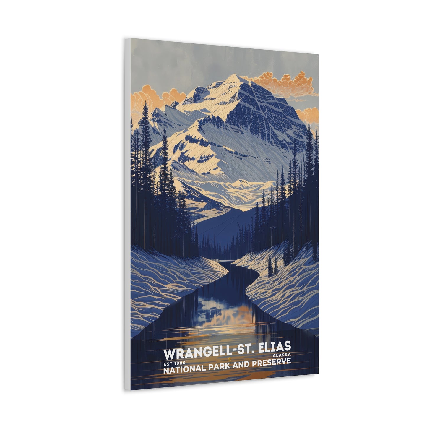 Wrangell-St. Elias National Park Poster | S19