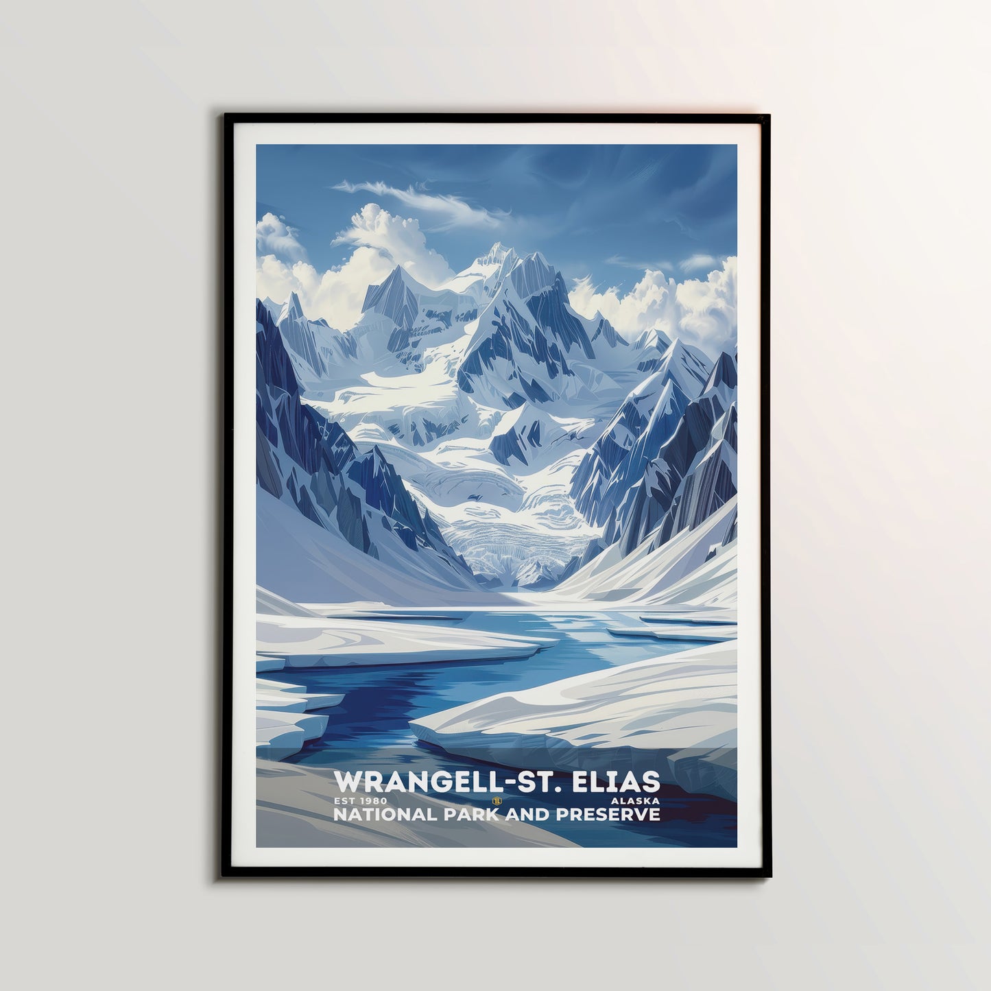 Wrangell-St. Elias National Park Poster | S11