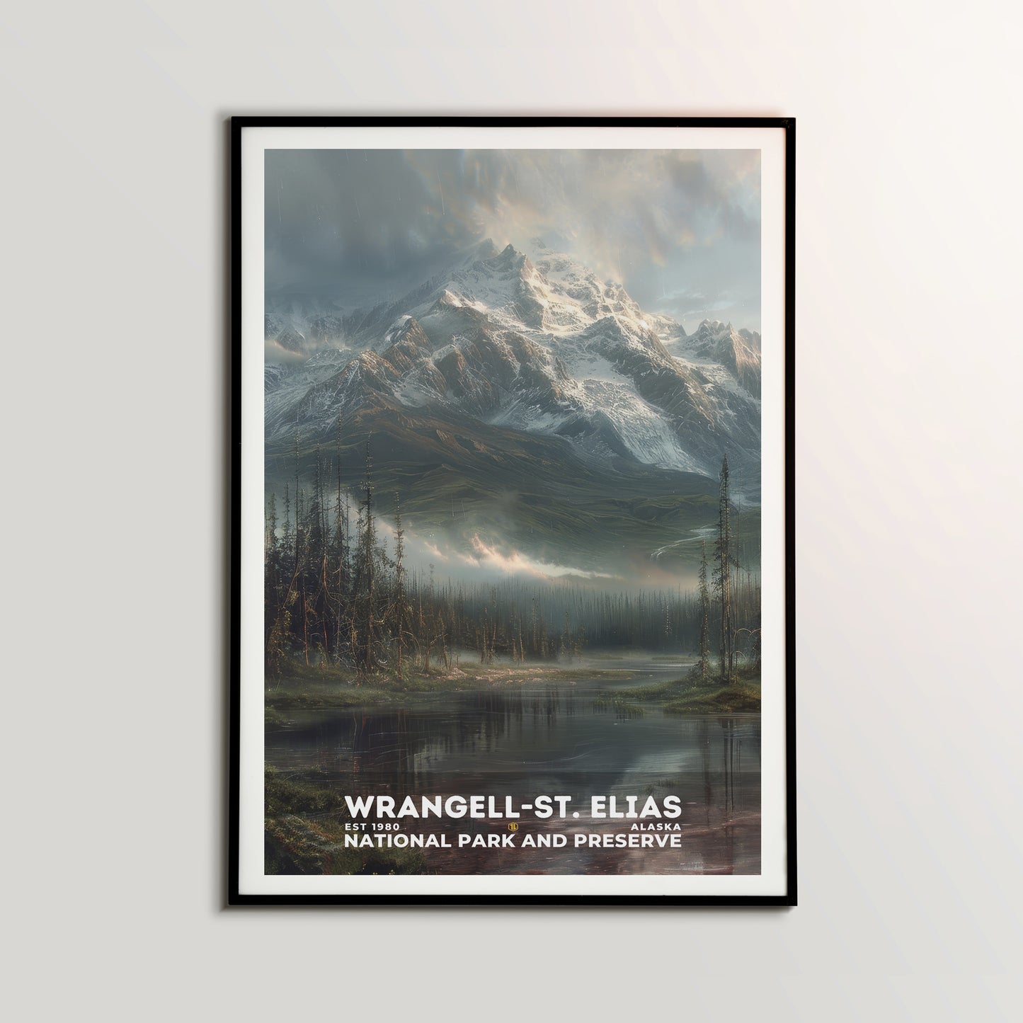 Wrangell-St. Elias National Park Poster | S12