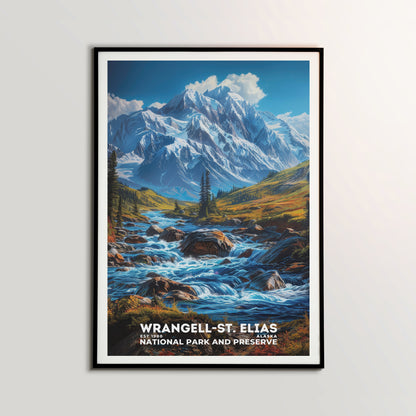 Wrangell-St. Elias National Park Poster | S16