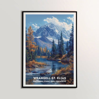 Wrangell-St. Elias National Park Poster | S18