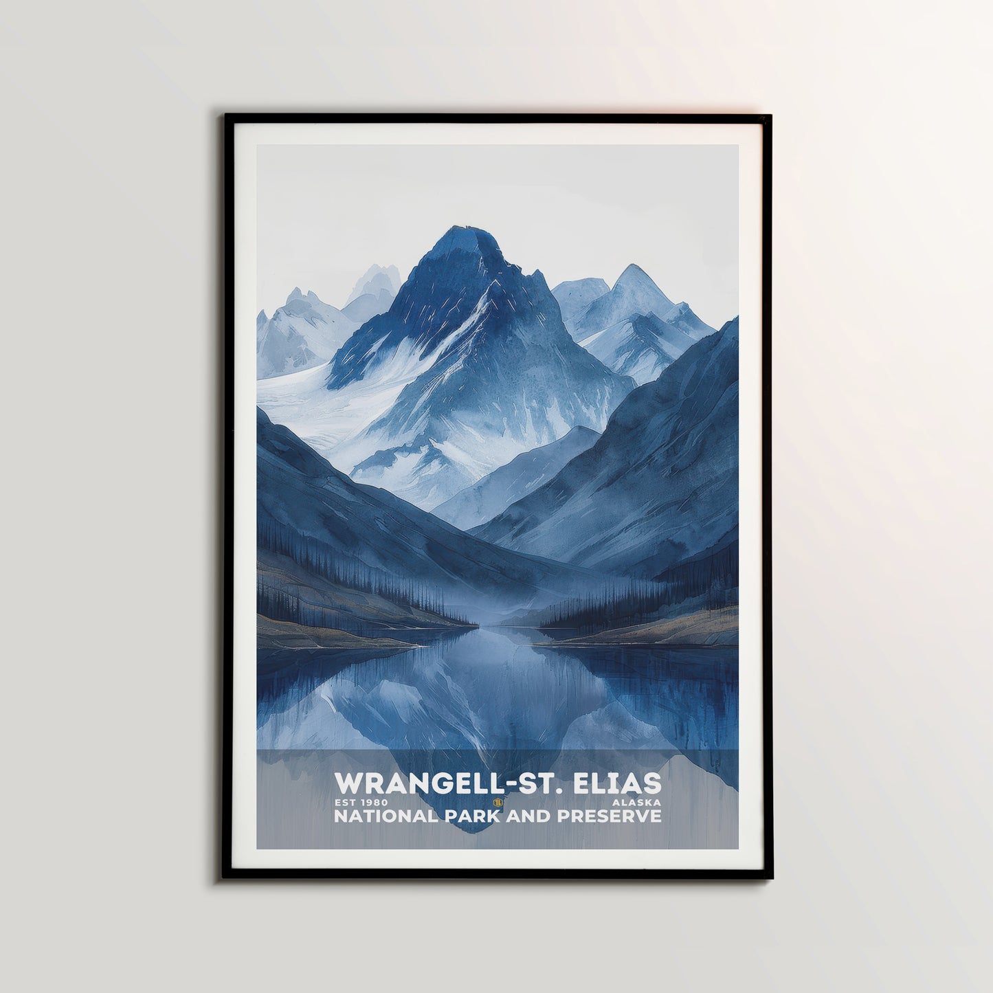 Wrangell-St. Elias National Park Poster | S20