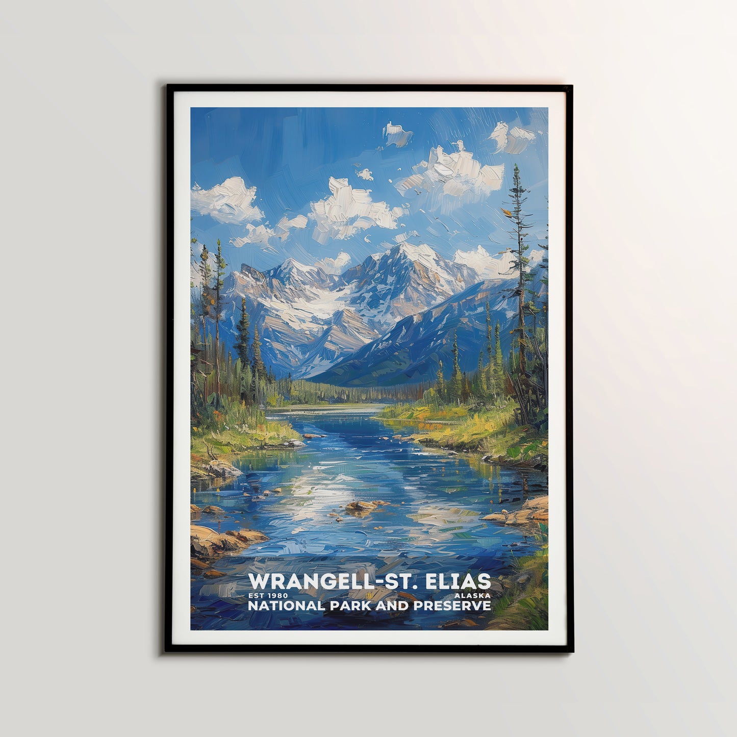 Wrangell-St. Elias National Park Poster | S14