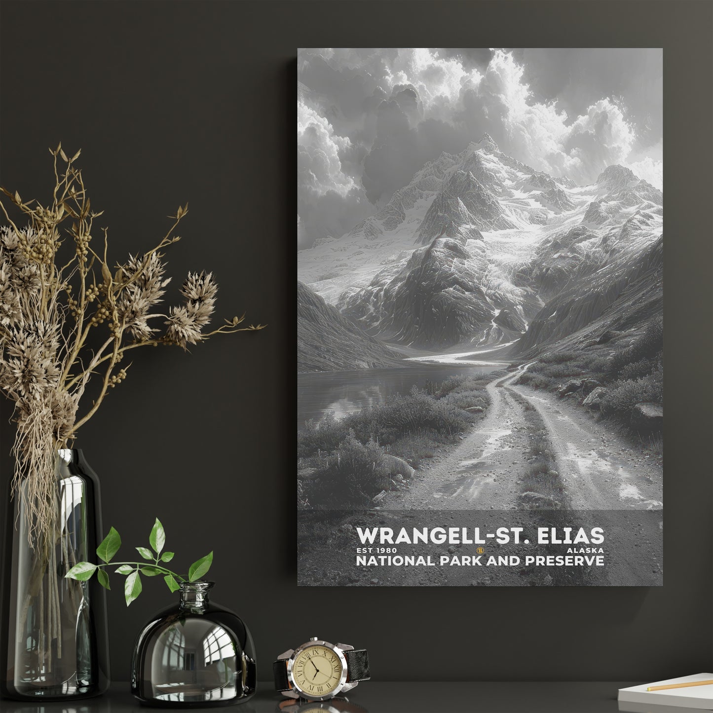 Wrangell-St. Elias National Park Poster | S15