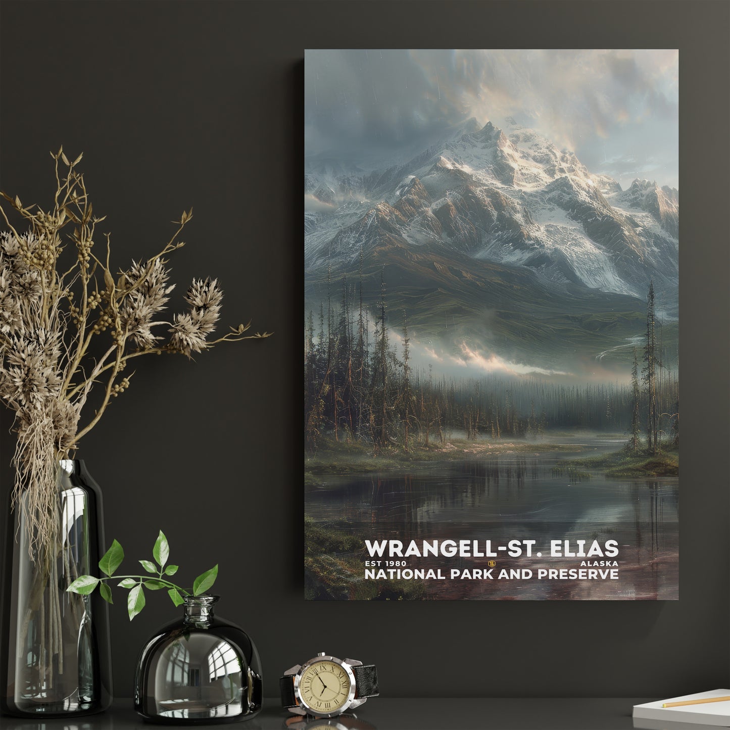 Wrangell-St. Elias National Park Poster | S12