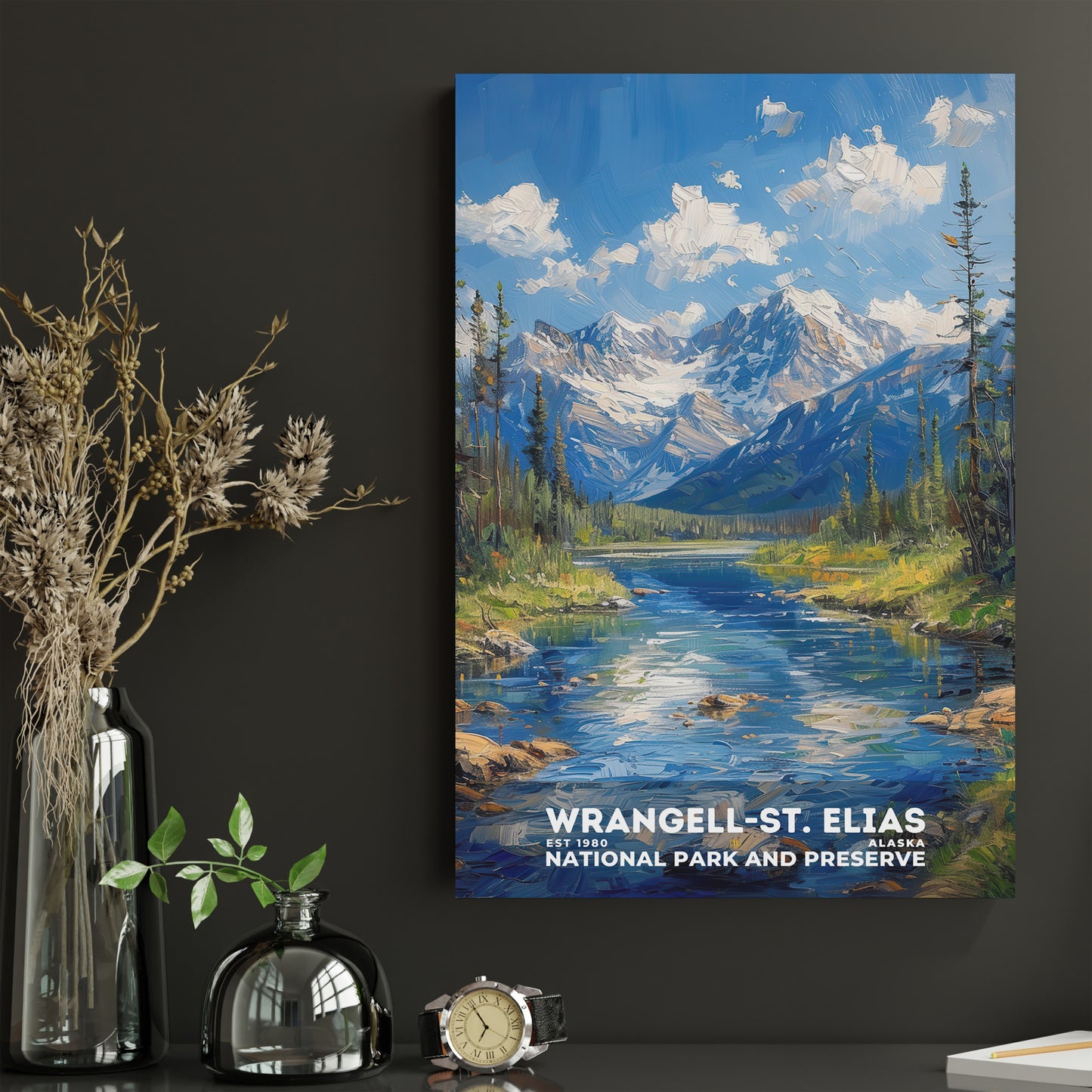 Wrangell-St. Elias National Park Poster | S14