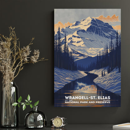 Wrangell-St. Elias National Park Poster | S19