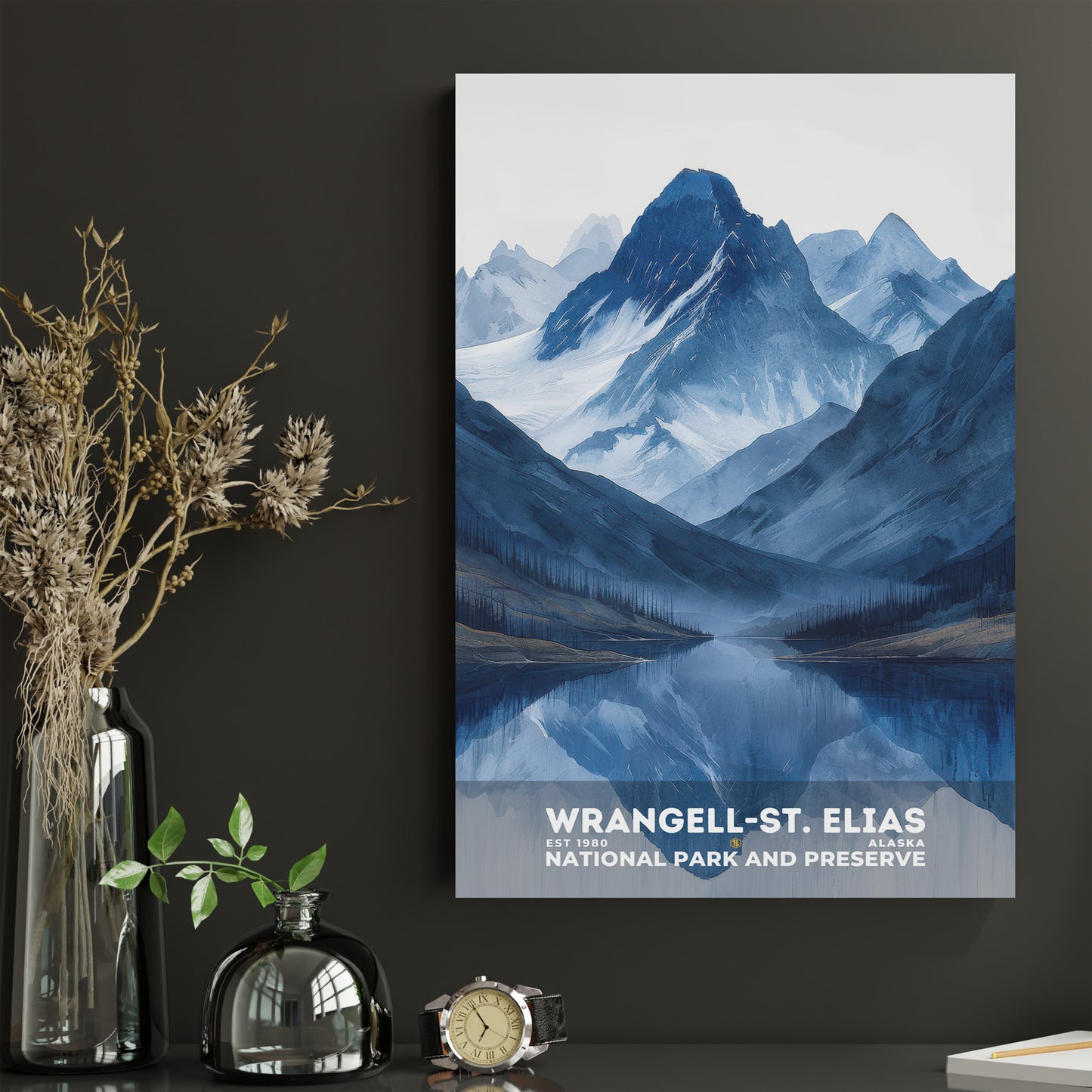 Wrangell-St. Elias National Park Poster | S20