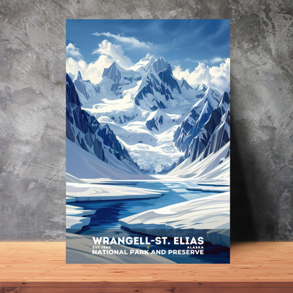 Wrangell-St. Elias National Park Poster | S11