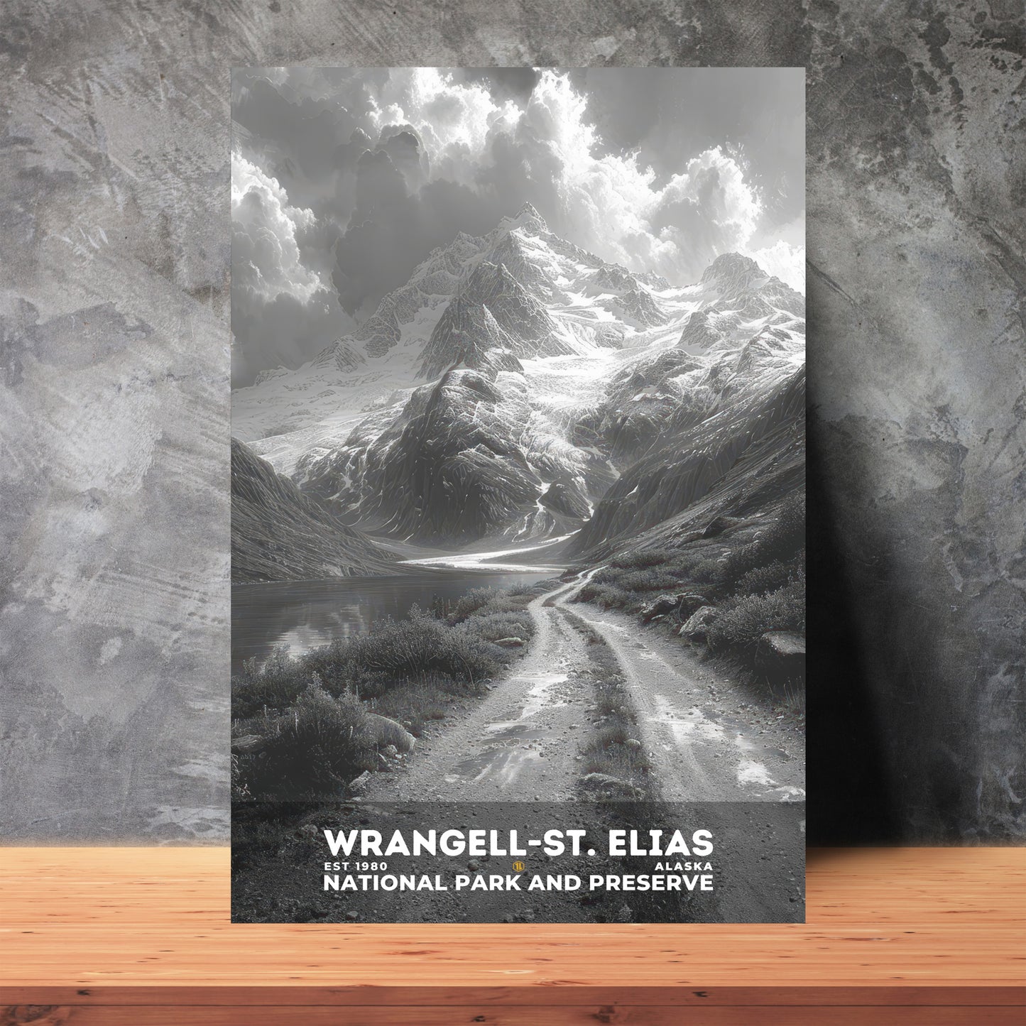 Wrangell-St. Elias National Park Poster | S15