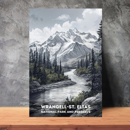 Wrangell-St. Elias National Park Poster | S17