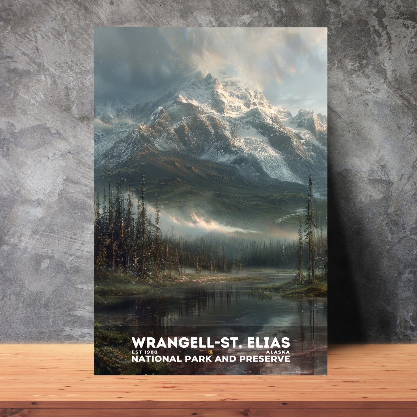Wrangell-St. Elias National Park Poster | S12