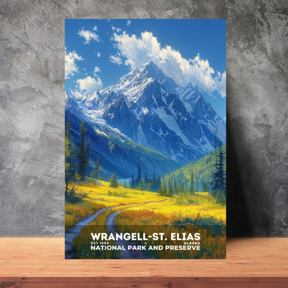 Wrangell-St. Elias National Park Poster | S13