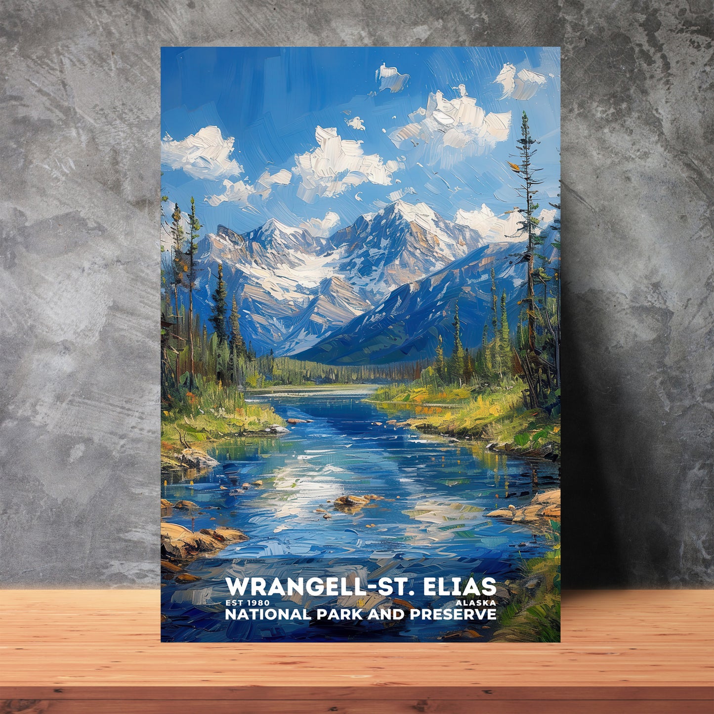 Wrangell-St. Elias National Park Poster | S14