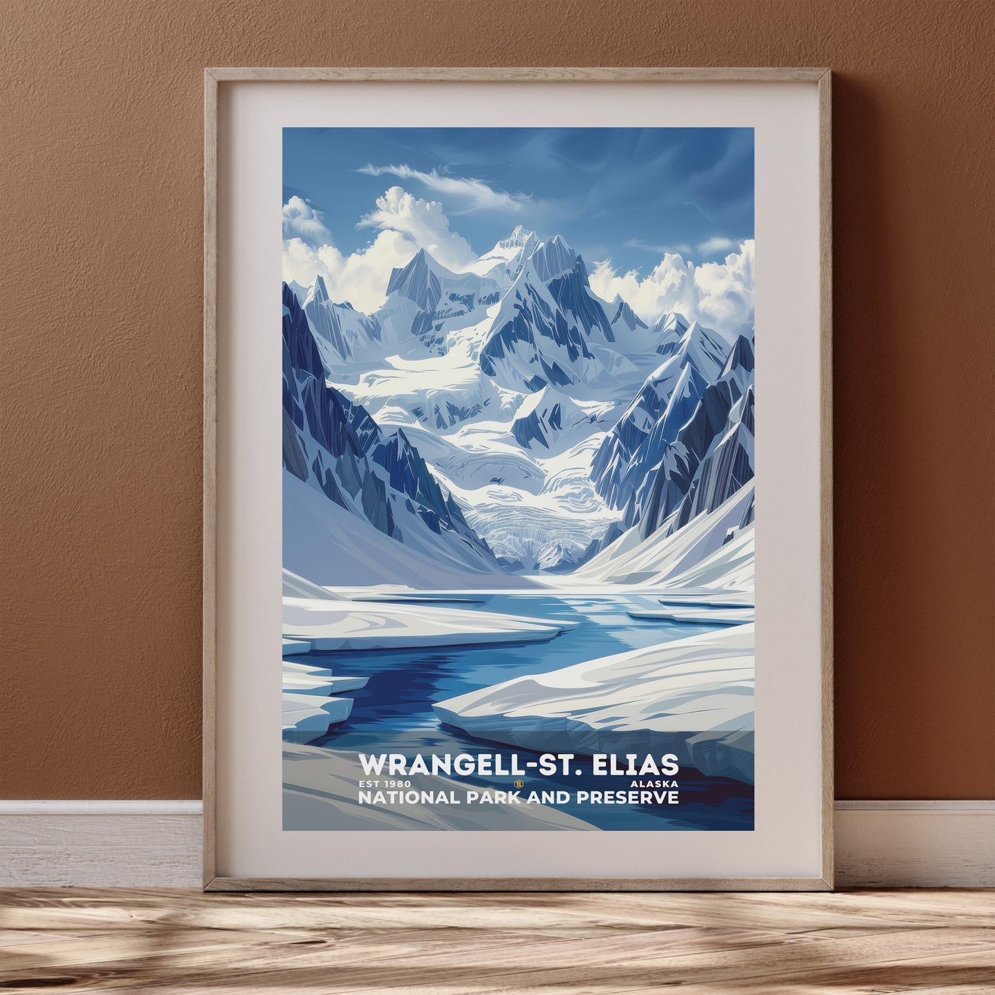 Wrangell-St. Elias National Park Poster | S11