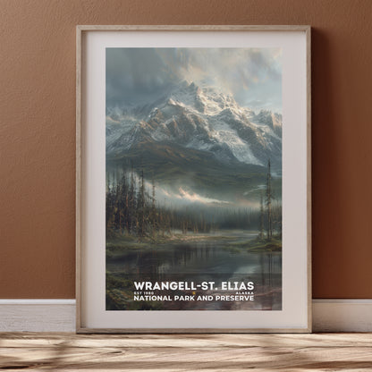 Wrangell-St. Elias National Park Poster | S12