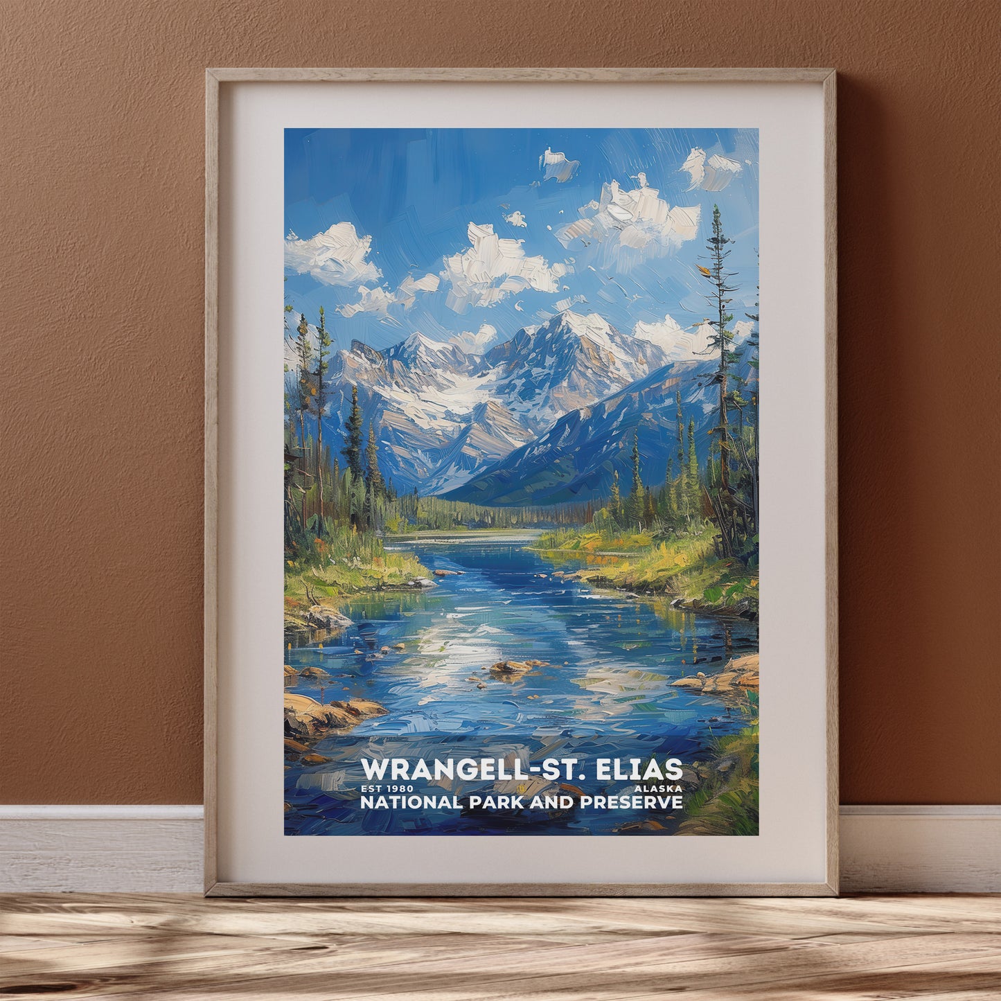 Wrangell-St. Elias National Park Poster | S14