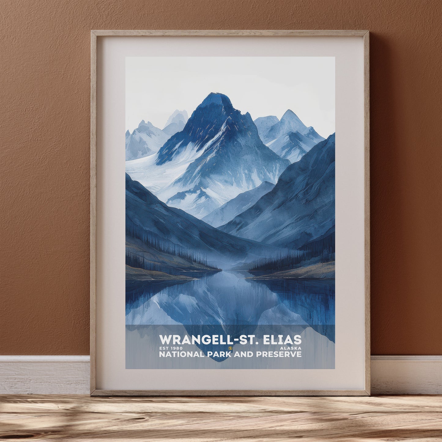 Wrangell-St. Elias National Park Poster | S20