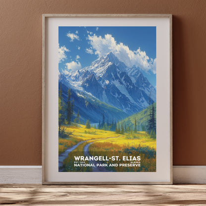 Wrangell-St. Elias National Park Poster | S13