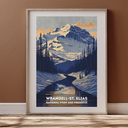 Wrangell-St. Elias National Park Poster | S19