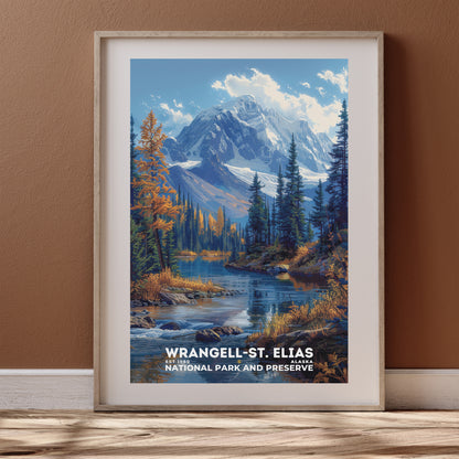 Wrangell-St. Elias National Park Poster | S18