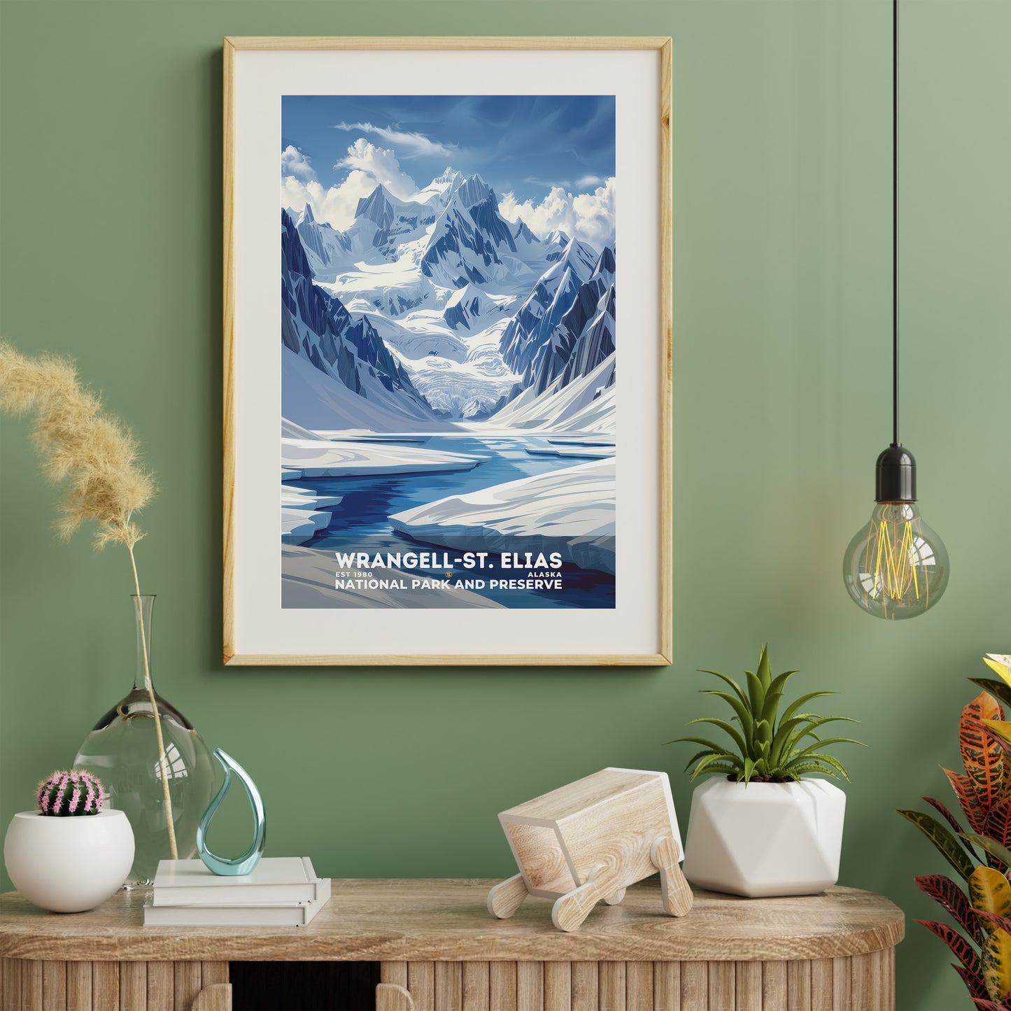 Wrangell-St. Elias National Park Poster | S11