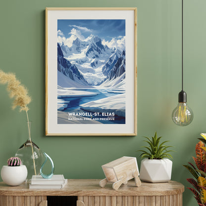 Wrangell-St. Elias National Park Poster | S11