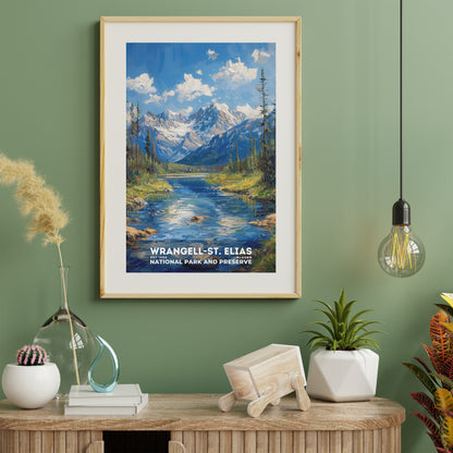 Wrangell-St. Elias National Park Poster | S14