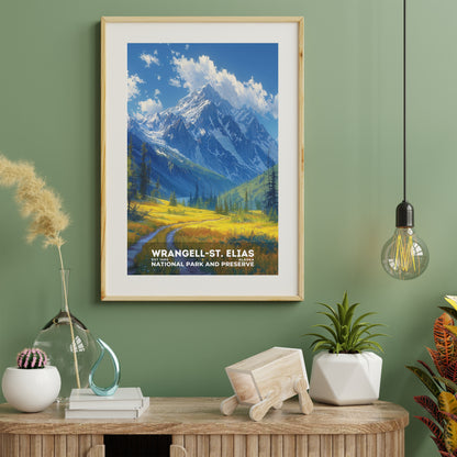 Wrangell-St. Elias National Park Poster | S13